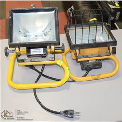 2 CONSTRUCTION LIGHTS
