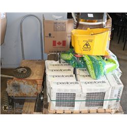 PALLET OF UNCLAIMED MERCHANIDISE INCL