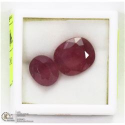 29) ENHANCED RUBY GEMSTONES
