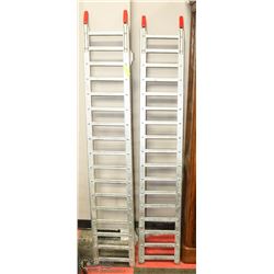 SET OF 2 LOADING STEEL RAMPS, 72"LONG 12" WIDE