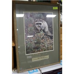 JOAN SHARROCK 1993 DUCKS UNLIMITED FRAMED &