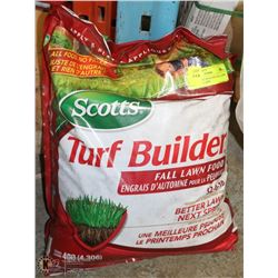 SCOTTS TURF BUILDER FALL LAWN FOOD FERTILIZER