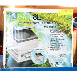NEW VIP 8 LITRE PORTABLE TOILET