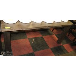 NEW KITCHEN TABLE ON CHOICE: 37X64X30"H