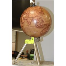 RUSTIC LOOKING GLOBE  - MODERN SHOW HOME