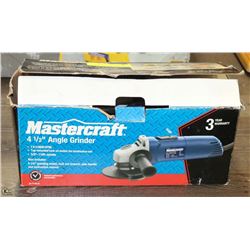 MASTERCRAFT 4.5"  ANGLE GRINDER