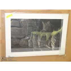 SIGNED, LTD EDITION PRINT BY ROD TRIBIGER c1997