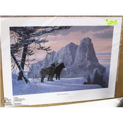 SIGNED, LTD EDITION PRINT BY ROD TRIBIGER c1997