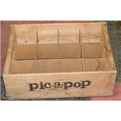 PIC-A-POP WOOD CRATE