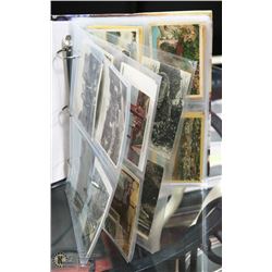 POSTCARD BOOK WITH OVER 100 VINTAGE POST CARDS