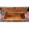 Image 3 : LINED CEDAR CHEST 40"X15"X19"H