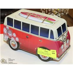 COLLECTIBLE SILVER CRANE COPMANY VW BUS TIN