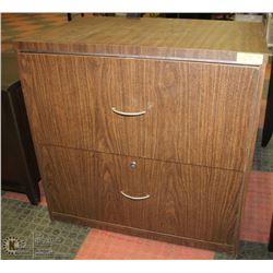2 DRAWER FILE CABINET 20"X30"X29"H