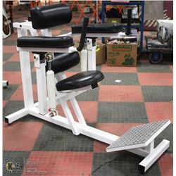 HYDRAULIC ABDOMINAL/LOWBACK EXERCISE UNIT WITH