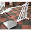 Image 1 : HYDRAULIC UPRIGHT ROW/TRICEP EXERCISE UNIT WITH
