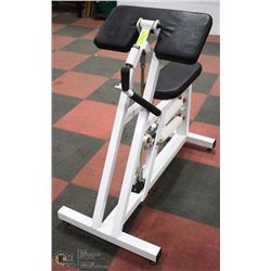 HYDRAULIC BICEP-TRICEP EXCERCISE UNIT WITH