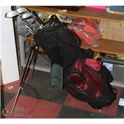 COMPLETE SET OF GOLF CLUBS - 11-PC, LEFT