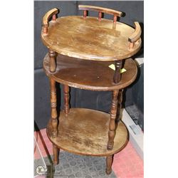 DARK BROWN PLANT STAND