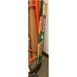 BUNDLE OF 7 HOCKEY STICKS (ROAD HOCKEY