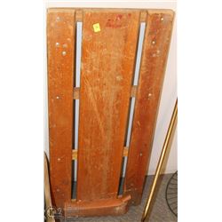 MECHANIC CREEPER WITH METAL WHEELS