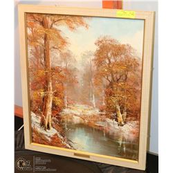 VINTAGE ORIGINAL OIL PAINTING ON CANVAS