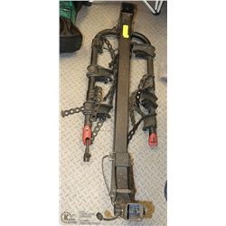 HITCH MOUNT BIKE RACK - HOLDS UP TO 4 BIKES