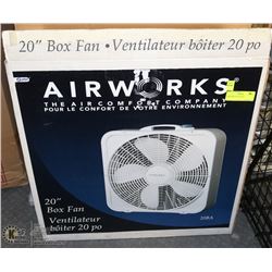 AIRWORKS BOX FAN 20"