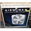 Image 1 : AIRWORKS BOX FAN 20"