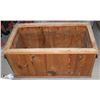 Image 1 : RECTANGULAR CEDAR PLANTER -  22"L X 12"W X 10"D