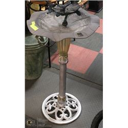 DECORATIVE BIRD BATH 39" HIGH