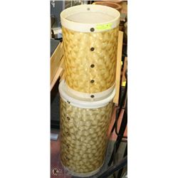 VINTAGE TUPPERWARE MADE CLOTHES HAMPER & WAIST