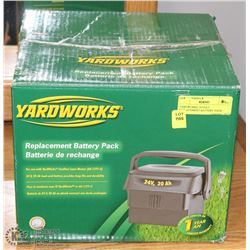 YARDWORKS 24 VOLT REPLACEMENT BATTERY PACK