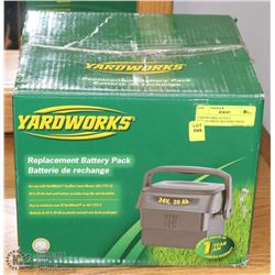 YARDWORKS 24 VOLT REPLACEMENT BATTERY PACK