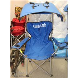 CANOPY CAMP CHAIR - QUALITY CAMP CHAIR