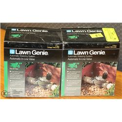 PAIR OF 3/4" AUTOMATIC INLINE VALVES