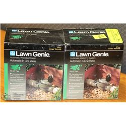 PAIR OF 3/4" AUTOMATIC INLINE VALVES