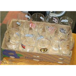 12 NHL 100 YEAR ANNIV 1917-2017 BEER GLASSES