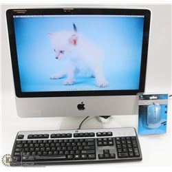 20" APPLE IMAC W/ OSX EL CAPITAN INSTALLED