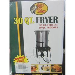New 30 quart Deep Fryer / Aluminum Pot / 38,000btu