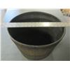 Image 1 : New Oak Barrel style Plant Pot / 15" top x 10" bottom