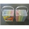 Image 1 : New Jumbo Sidewalk Chalk / 12 pieces per box / 24 total assorted colors