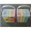 Image 1 : New Jumbo Sidewalk Chalk / 12 pieces per box / 24 total assorted colors