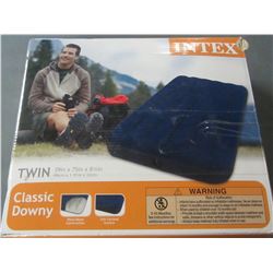 Intex twin Classic Downey air mattress / 39x75"