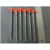 Image 1 : New bundle of 6 Heavy Duty Tent Pegs/Stakes / 10" x 1/4 in thick