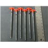 Image 1 : New bundle of 6 Heavy Duty Tent Pegs/Stakes / 10" x 1/4 in thick