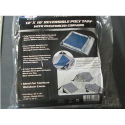 New 12ft x 16 ft Reversable Tarp