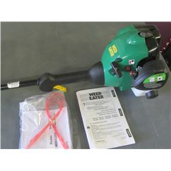 Gas Powered WeedEater curved shaft / 25cc / with manual and extra cutters
