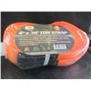 Image 1 : New 4" x 30ft 9 ton - 18,000lb Tow Strap / will not rot or tear