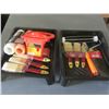 Image 1 : New Painting Bundle / brushes - rollers - 2 re-useable trays - can holster
