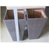 Image 1 : 2 Patio Wicker Planters 27 x 14